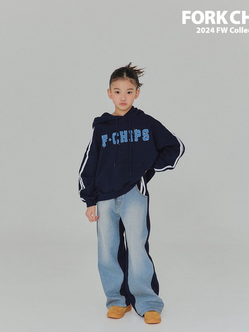 Love Mix Denim Pants