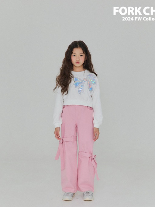 Strap Wide Pants