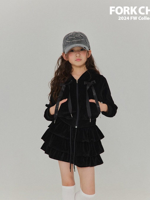 High Teen Hood Zip-up