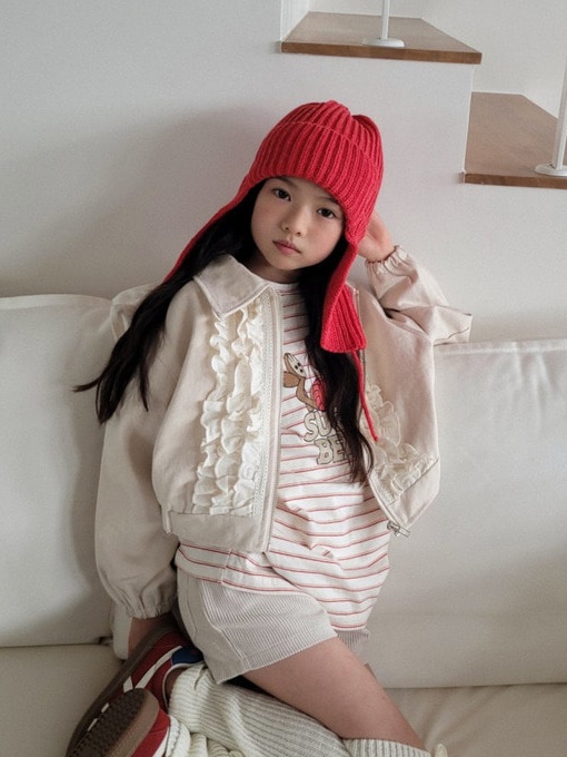 Frill Lace Blouson