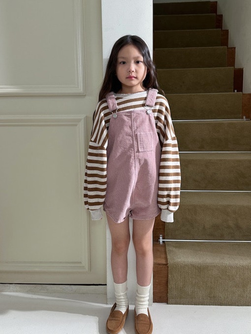 Golden Short Overalls