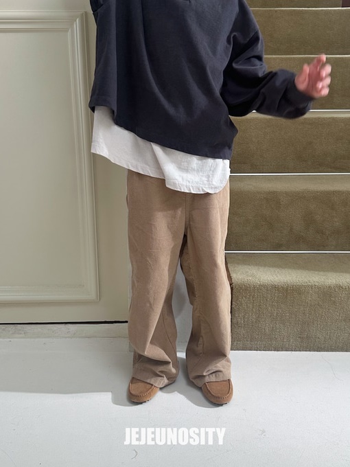 Golden Corduroy Pants
