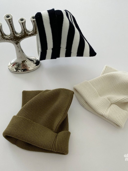 Knit Square Beanie