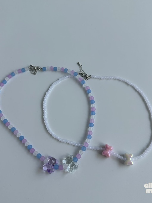 Shiny Beas Necklace