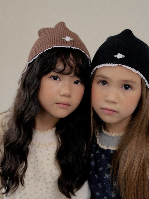 Waffle Rose Beanie
