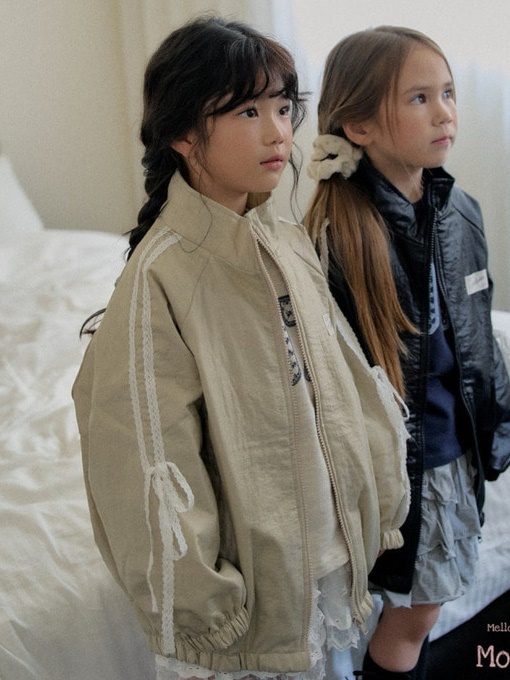 Lace Ribbon Bonding Jumper with Mom