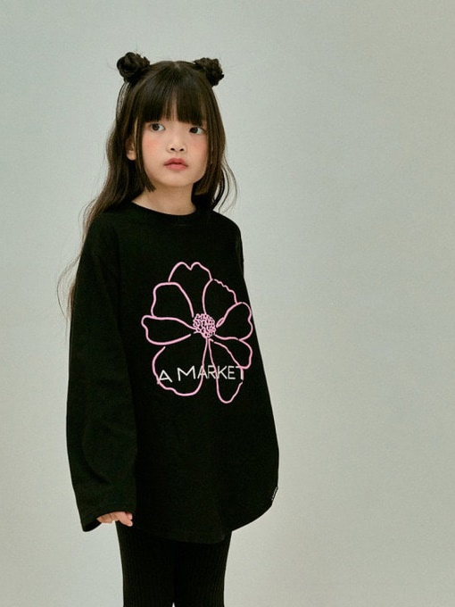 Flower A Long Tee