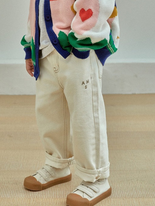 Stitch Cotton Pants