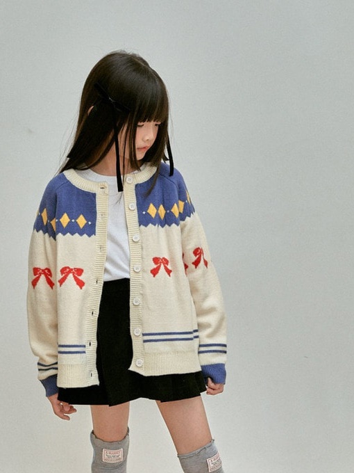 Knit Ribbon Cardigan