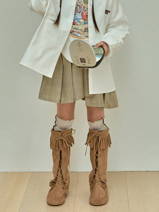 Unbalance Check Skirt