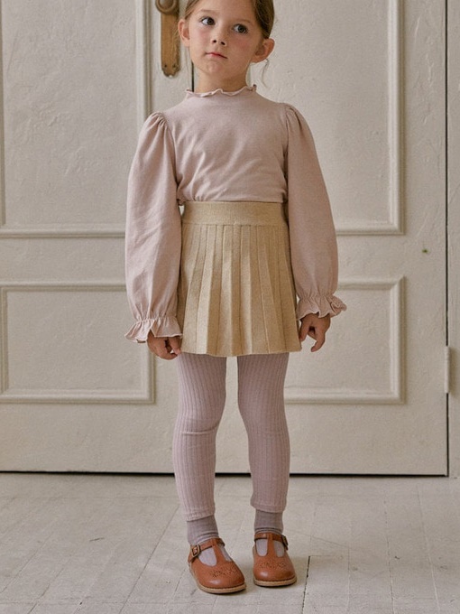 Knit Pleats Skirt
