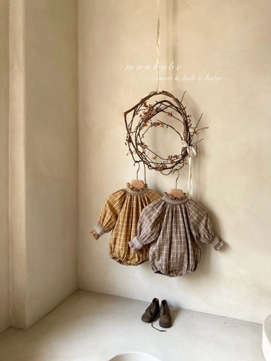 Madeleine Check Bodysuit