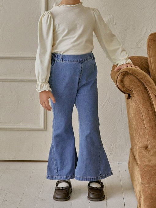 Denim Bootscut Pants