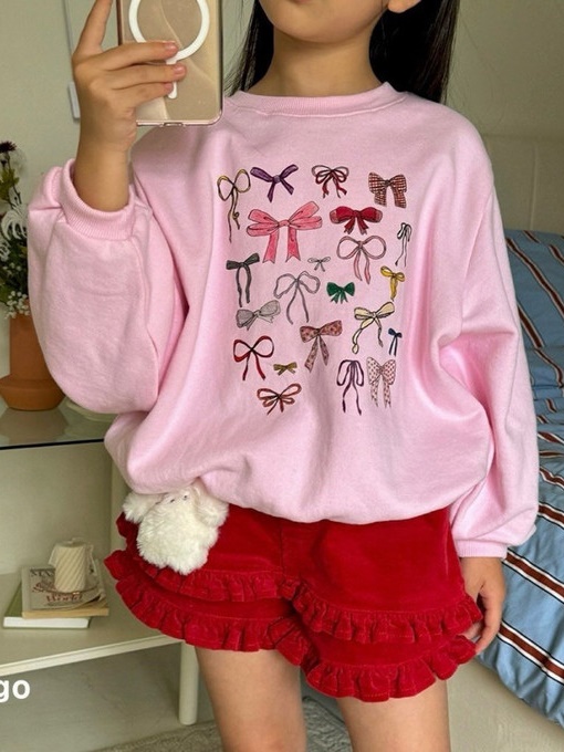 Ribbon Graphics Sweatshirts