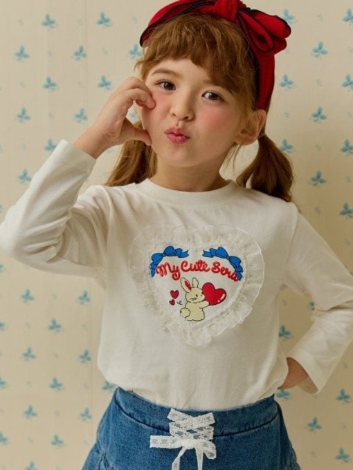 Lace Heart Tee