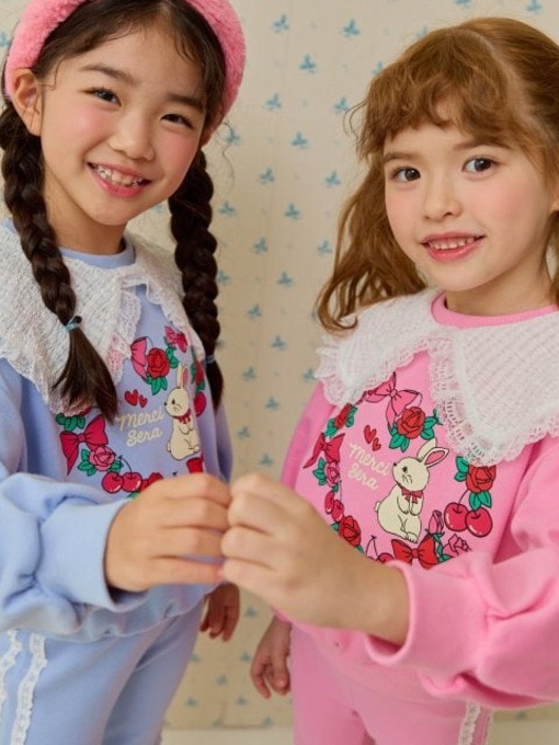 Rose Collar Sweatshirts