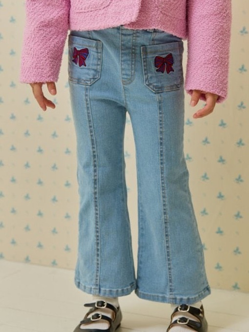 Denim Bootscut Pants