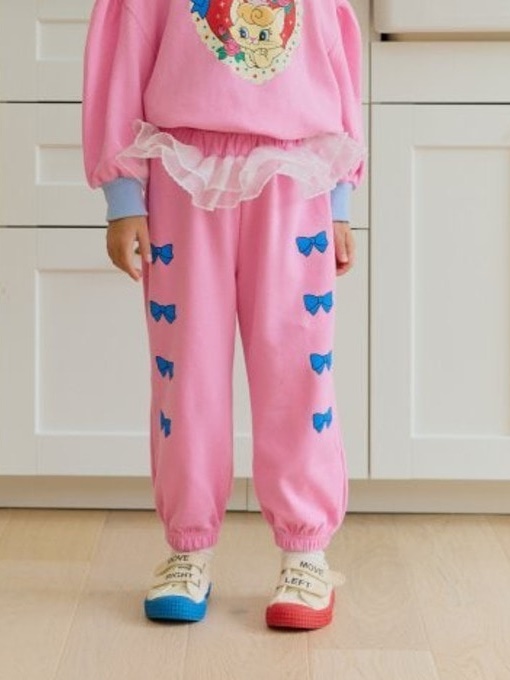 Lace Cancan Ribbon Pants