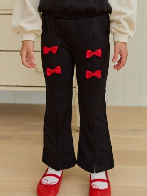 Petit Ribbon Bootscut Pants