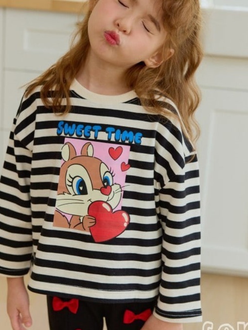 Chipmunk Stripe Tee