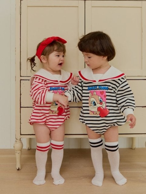 Sailor Stripe Bodysuit