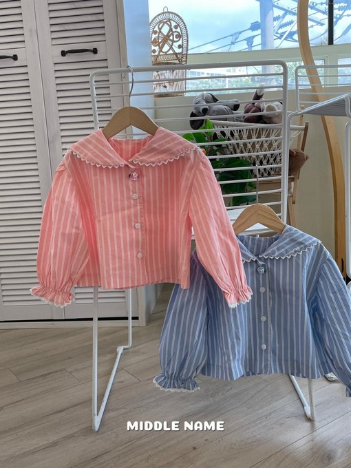 Sailor Embroidery Blouse