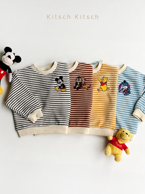 Thick Stripe Top Bottom Set