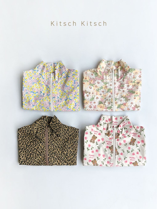 Pattern Windbreaker Set