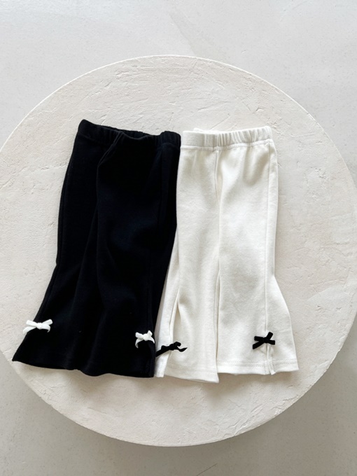 Ribbon Bootscut Pants