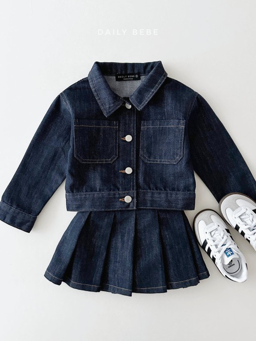 Denim Crop Jacket