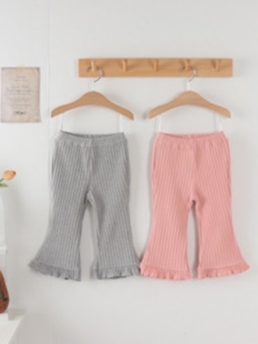 Frill Bootscut Pants