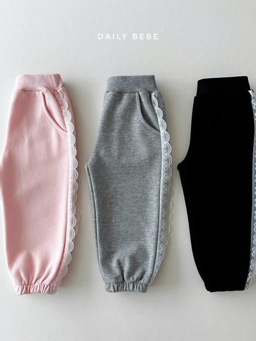 Lace Jogger Pants