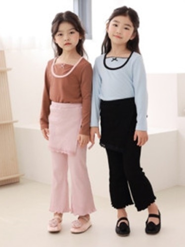 Wrap Rib Bootscut Pants