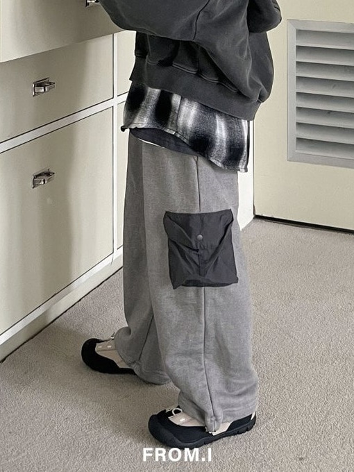 Nylon Cargo Pants