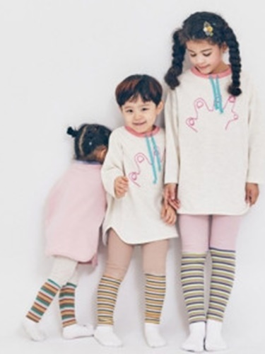 Stripe Knee Leggings