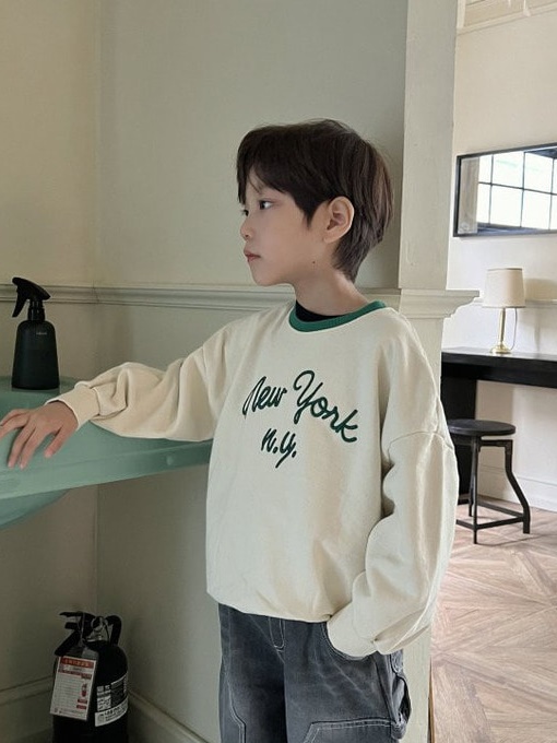New York Embroidery Sweatshirts