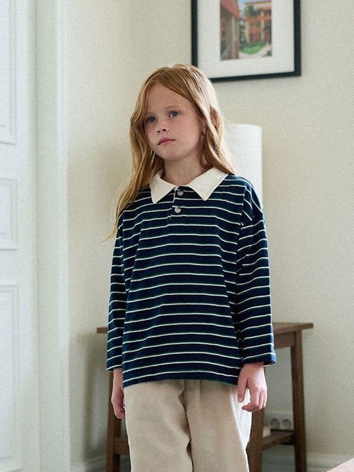 Collar Stripe Tee