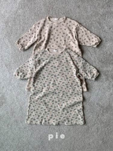 Waffle Long One-piece