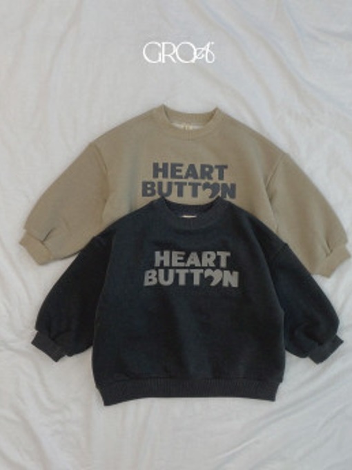 Heart Pigment Sweatshirts
