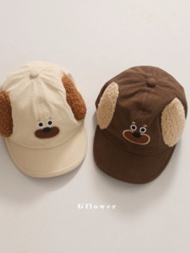 Corduroy Puppy Ball Cap