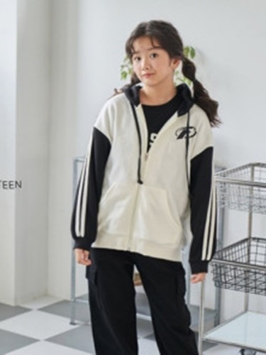 Boxy Hood Zip-up