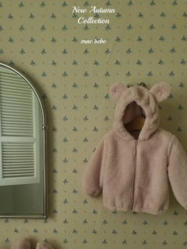 Bear Hood Zip-up Jacket
