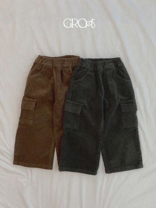Corduroy Cargo Pants