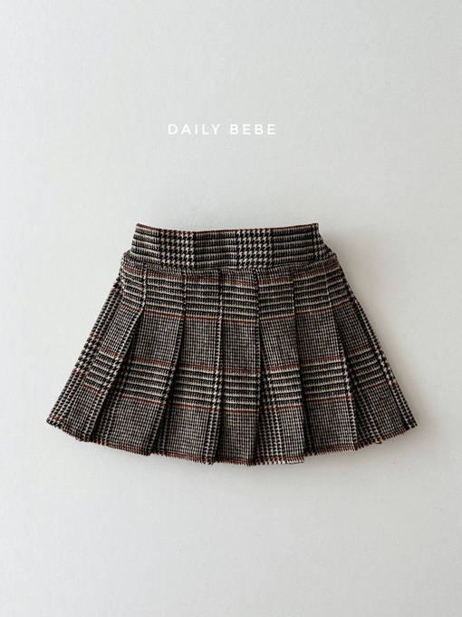 Hound Check Skirt