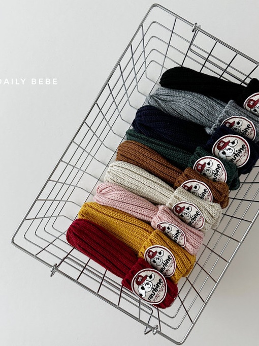 Patch Long Beanie