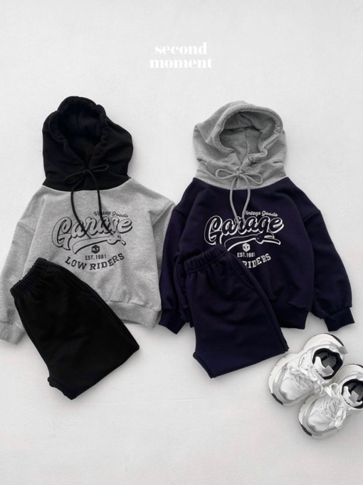 Colored Hoodie Set