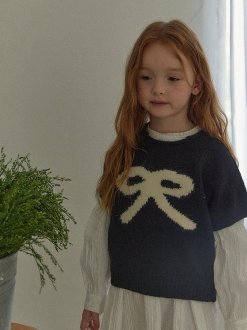 Ribbon Knit Pullover