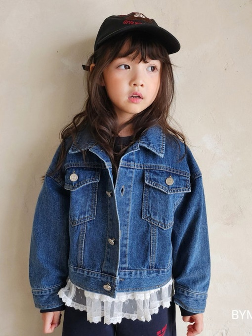 Denim Crop Jacket