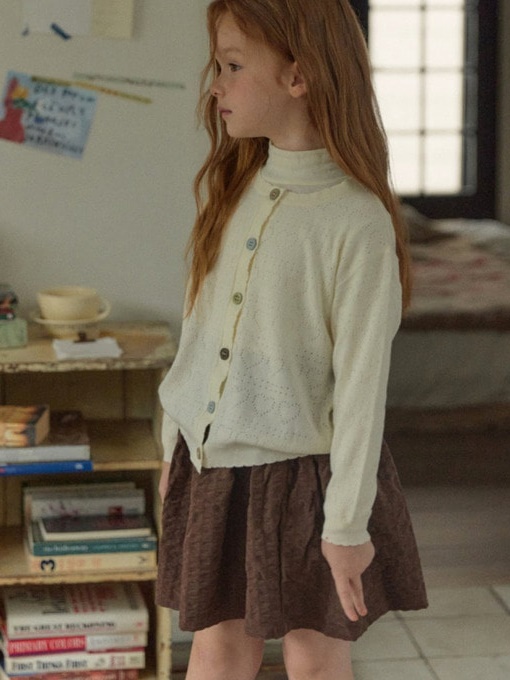 Embosing Corduroy Skirt