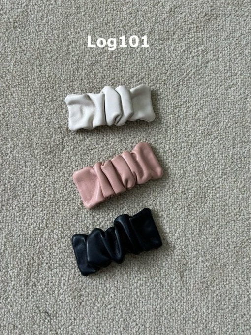 Lettering Shirring Hairpin